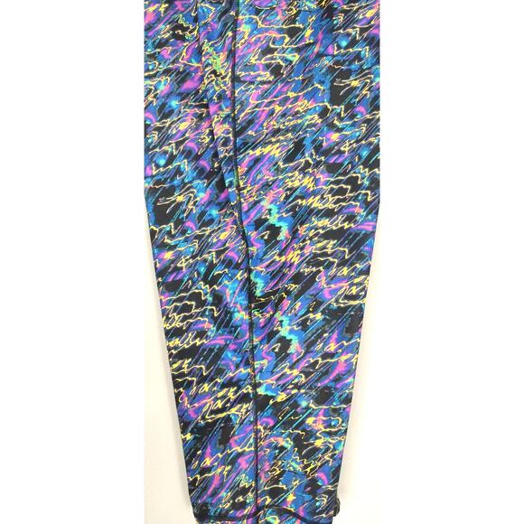 FILA 3X Plus Size Sport Running Tight Legging Psychedelic - Picture 4 of 13